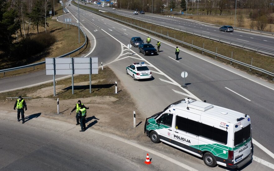 A2 Vilnius-Panevėžys motorway closed at 40th km