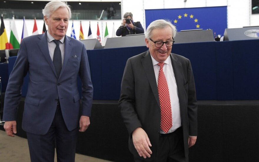 Michelis Barnier, Jeanas Claude'as Junckeris