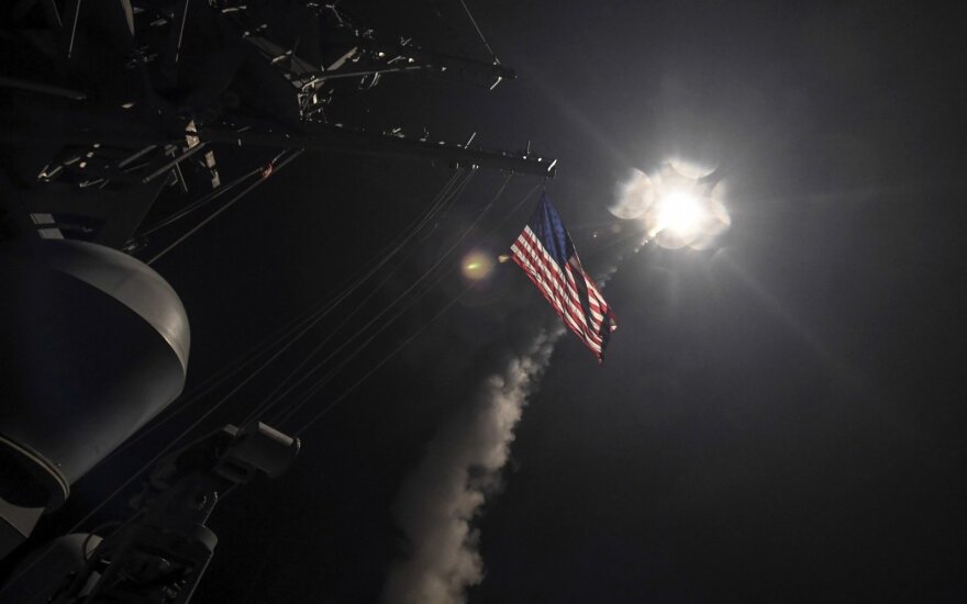JAV pajėgos smogė Sirijai