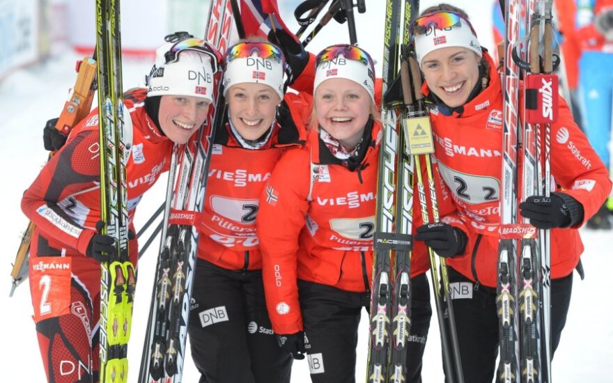 Norvegijos moterų biatlono komanda