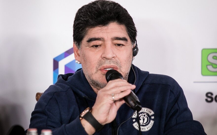 Maradona atskleidė savo planus Breste: statys gigantišką „Paukščių tako“ stadioną