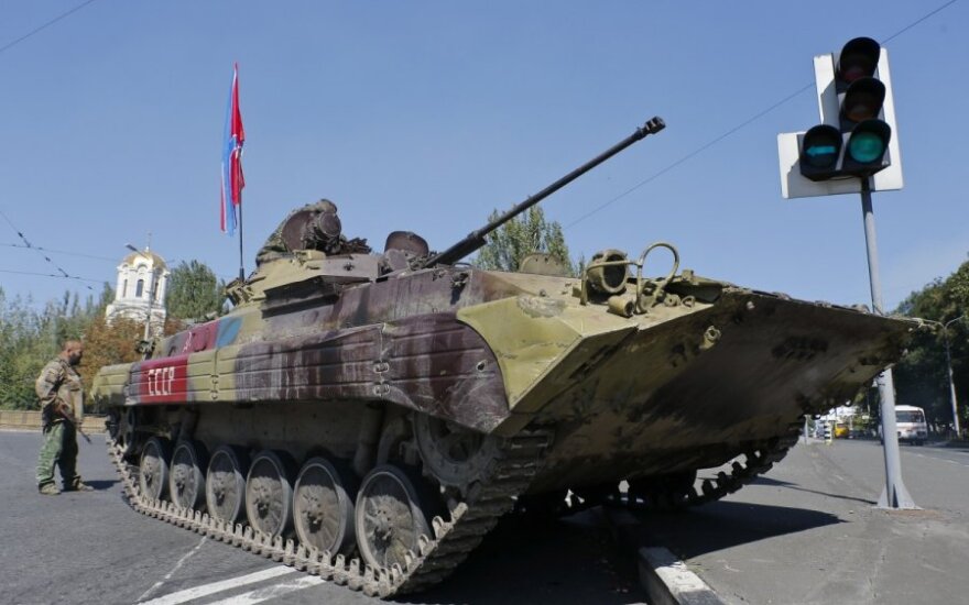 Pentagonas: prie Ukrainos sienos yra 10 tūkst. rusų karių