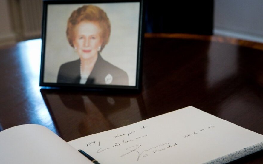 Londone laukiama masinio „vakarėlio“ dėl buvusios premjerės M.Thatcher mirties