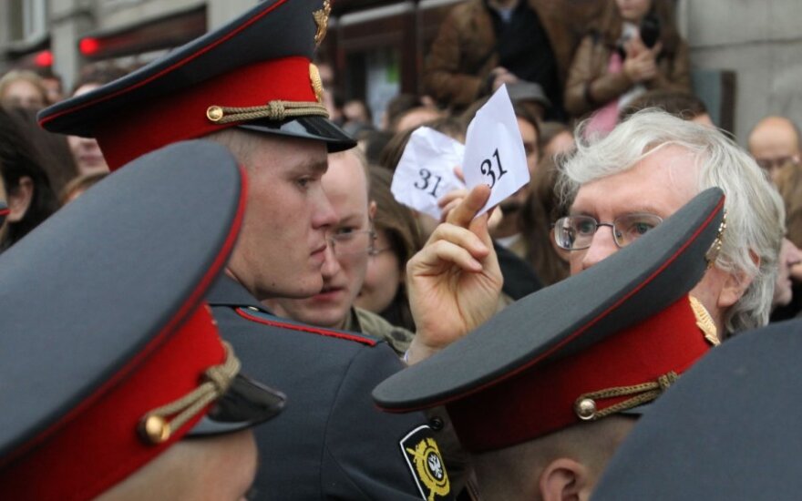 Maskva davė leidimą daugiatūkstantinei demonstracijai
