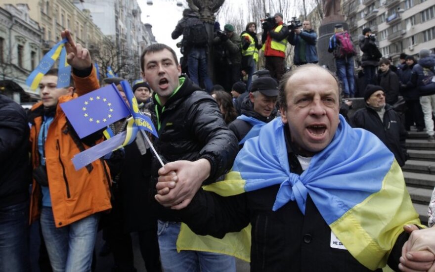 Ukrainiečiai protestuoja Kijeve Ukraine Protest.JPEG-09c37