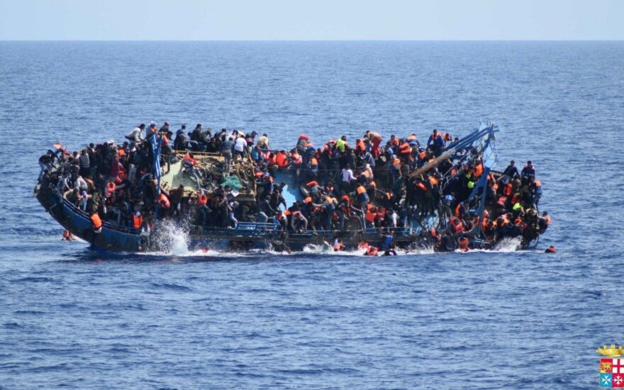 Viduržemio jūroje 2016 metais žuvo rekordinis migrantų skaičius
