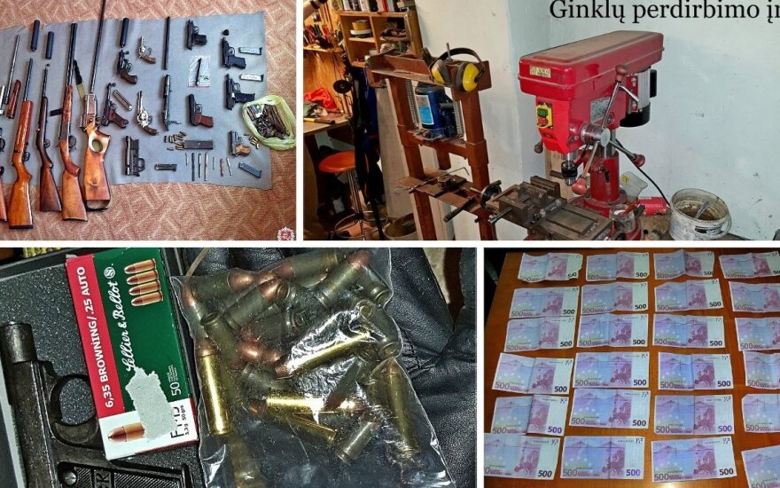 Stambiai tarptautinei ginklų kontrabandai, įtariama, vadovavo lietuvis