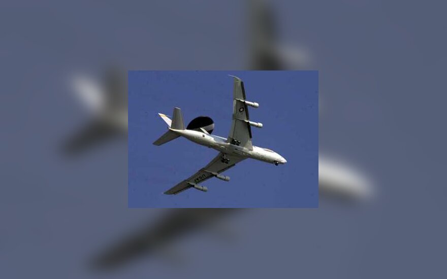 U.S. Air Force AWACS plane