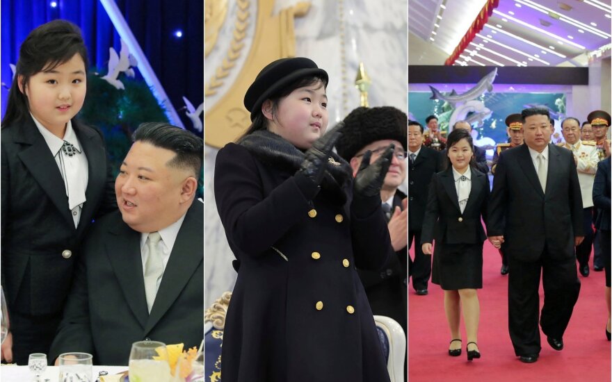 Kim Jong Unas su dukra Ju Ae