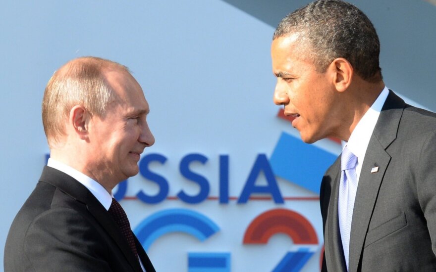 V. Putinas surems ietis su B. Obama