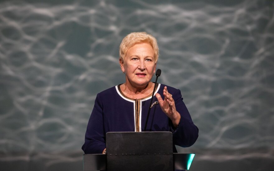 Degutienė: „stumti“ ant konservatorių kai kuriems yra tiesus kelias į palaikymą