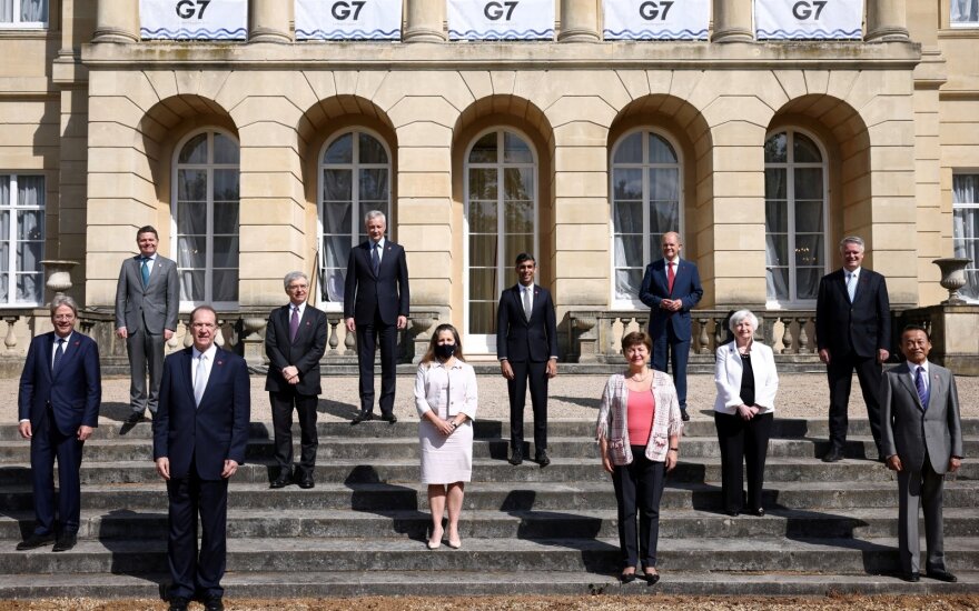 G7 finansų ministrų susitikimas Londone