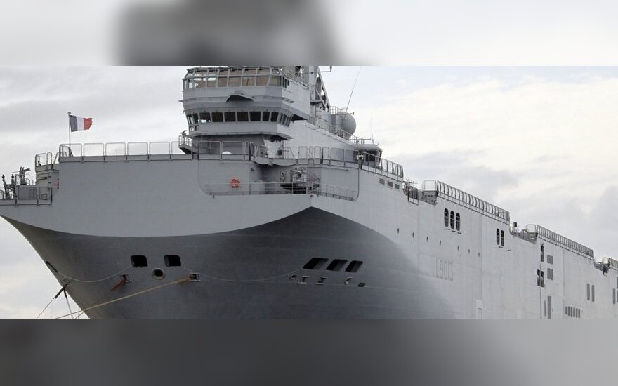 Prancūzija pradeda pirmojo „Mistral“ laivo Rusijai statybą