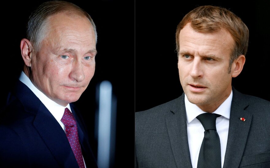 Vladimiras Putinas, Emmanuelis Macronas