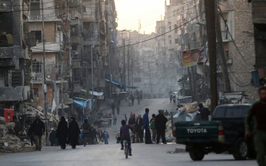 Sirijoje pagrindinės opozicinės grupės laikysis paliaubų