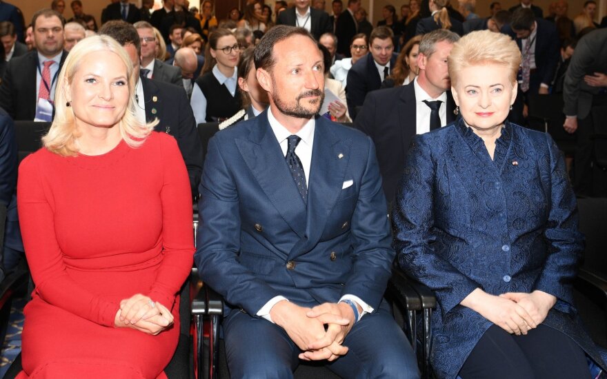 Crown Princess Mette-Marit of Norway, Crown Prince Haakon of Norway, Business Forum  Photo Ludo Segers @ The Lithuania Tribune