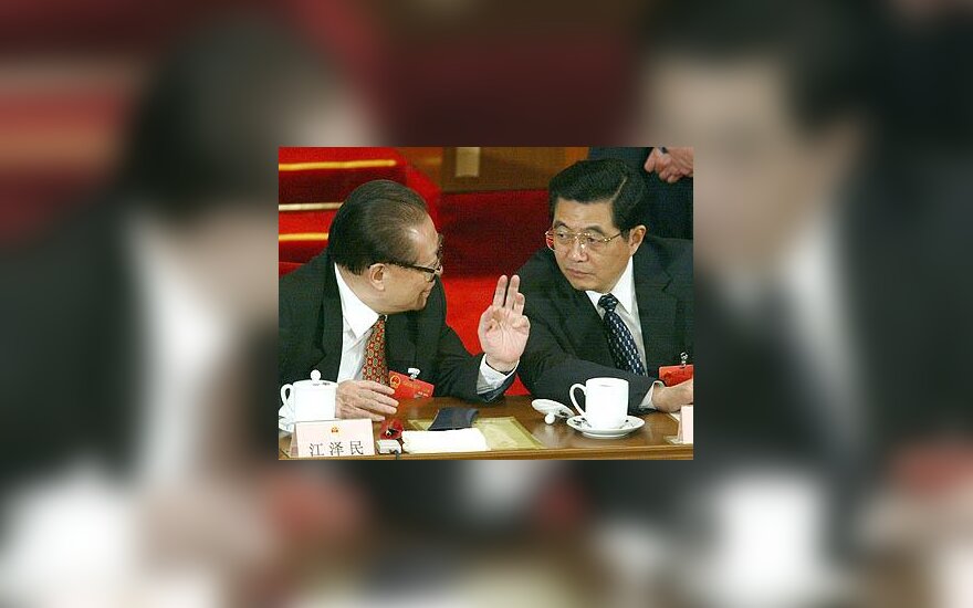 Jiang Zeminis ir Hu Jintao