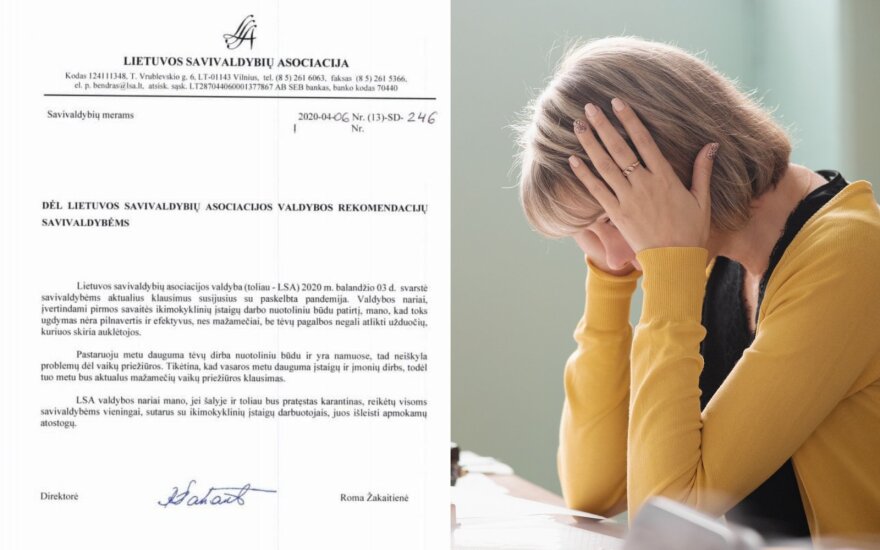 Ikimokyklinio ugdymo įstaigoms – mokytojus į neviltį varančios rekomendacijos: kai kurie gavo raštus eiti priverstinių atostogų