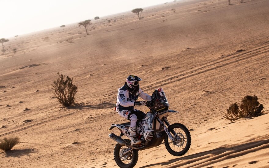 Arūnas Gelažninkas 7-ąją Dakaro ralio dieną