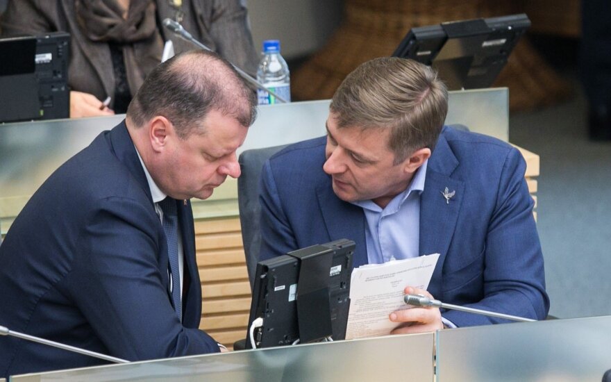 Saulius Skvernelis, Ramūnas Karbauskis