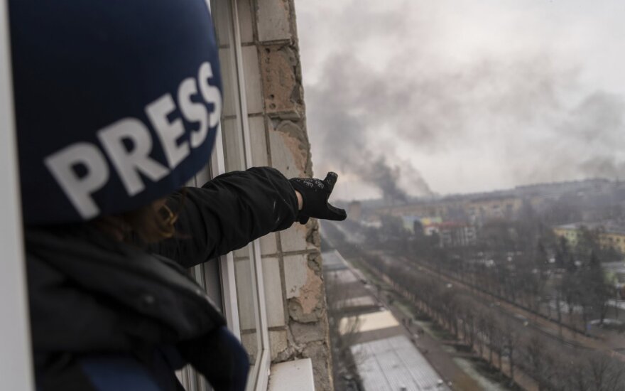 JT: dešimtys Ukrainos pareigūnų, žurnalistų sulaikyti arba dingo