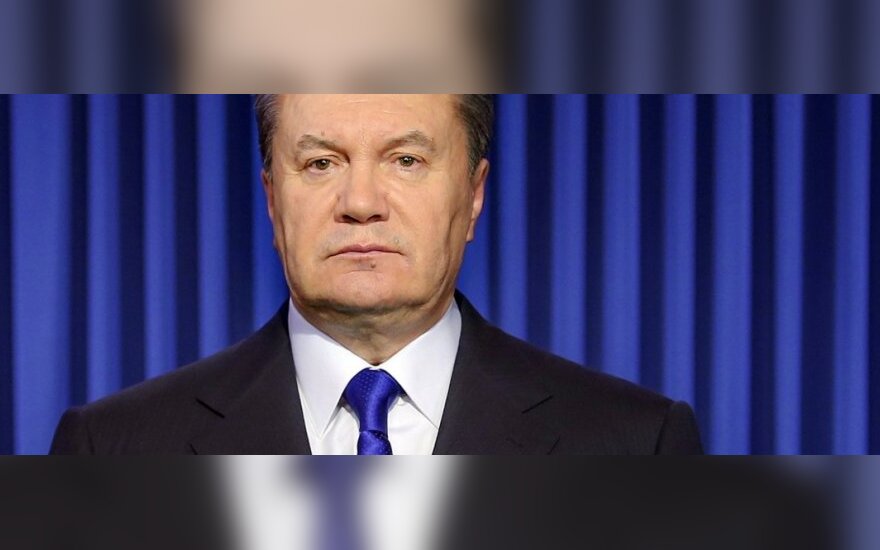 Ukrainoje – prieštaringos žinios apie V. Janukovyčiaus buvimo vietą