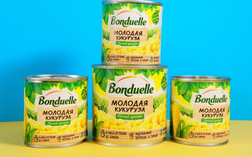 Ukrainoje iš prekybos šalinami „Bonduelle“ gaminiai: Lietuvos prekybininkai to neplanuoja