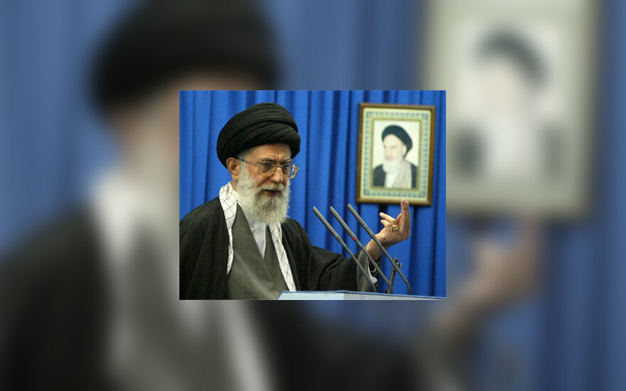 Irano vadovas ajatola Ali Khamenei