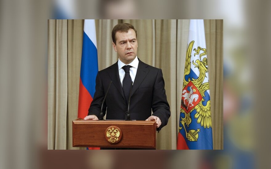 D.Medvedevas dėl Europos saugumo norėtų kalbėtis su visomis valstybėmis