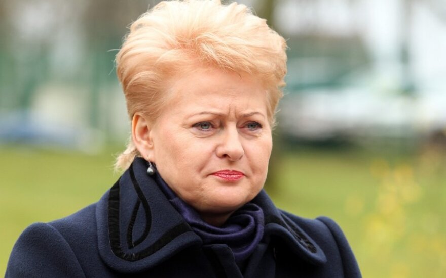 D. Grybauskaitė: nutekinti pažymos iš Prezidentūros niekas negalėjo