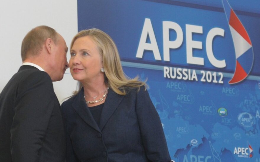 Vladimiras Putinas, Hillary Clinton