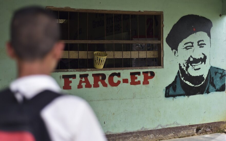 Kolumbijos prezidentas suteikė amnestiją sukilėlių grupuotės FARC nariams