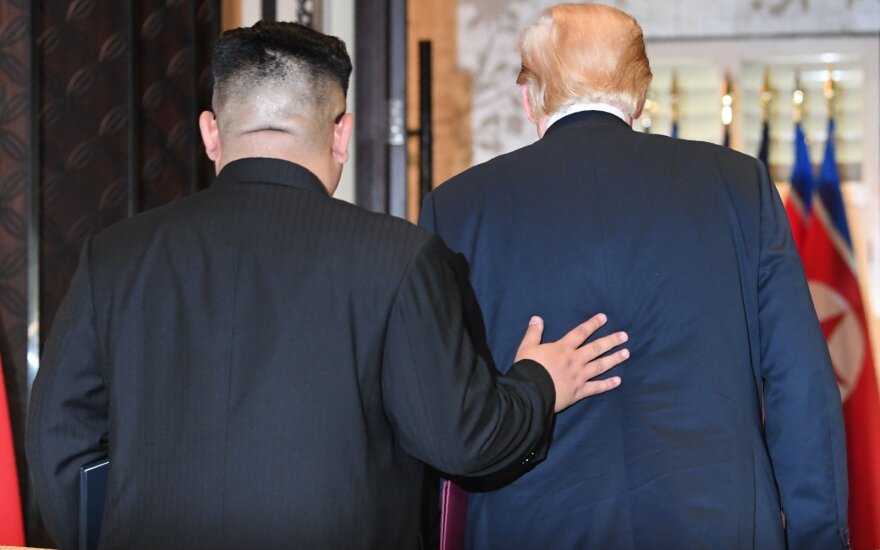 Donaldas Trumpas, Kim Jong Unas