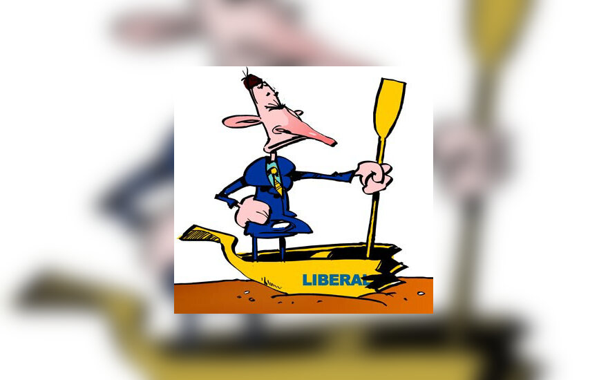 Liberalų ir centro sąjunga - karikatūra