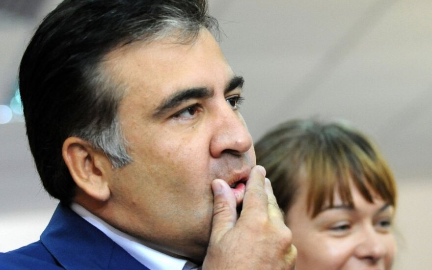 Rusija nori skelbti M. Saakašvilio paiešką
