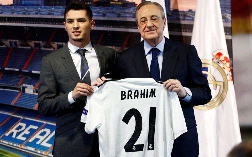 Madrido "Real" papildė Brahim Diaz