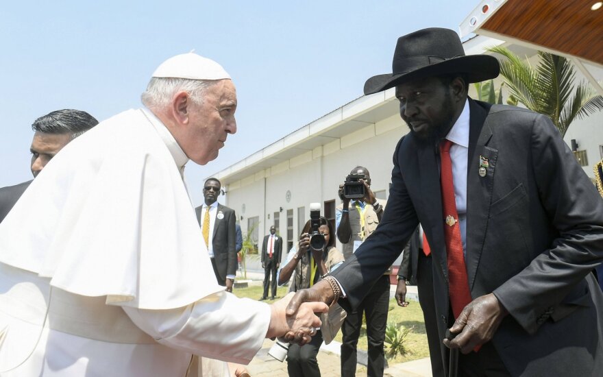 Popiežius Pietų Sudane