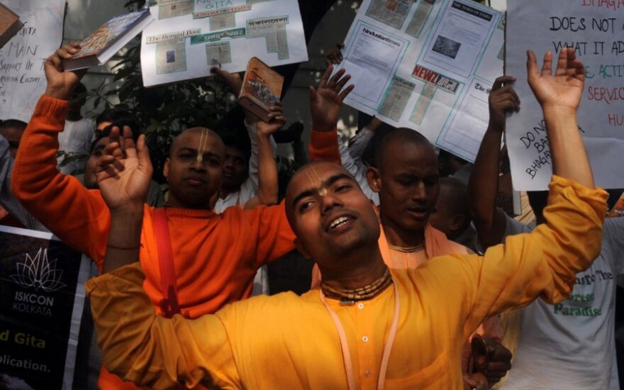 Indija absurdu vadina bandymą uždrausti Rusijoje "Bhagavadgytą"