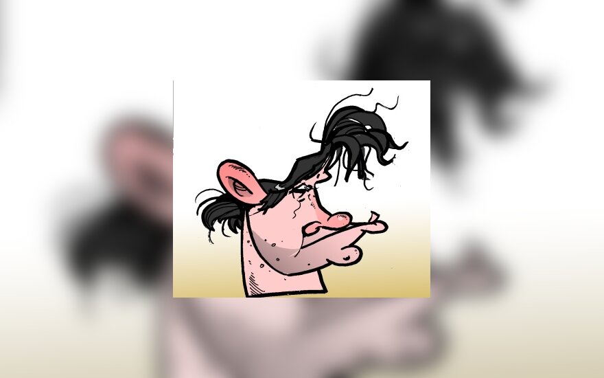 Bertrand'as Cantat - karikatūra