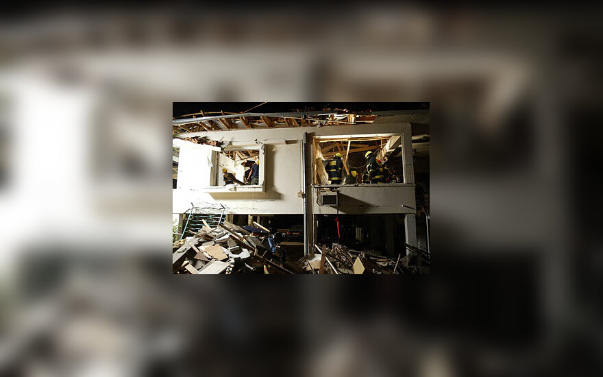 Per išpuolį Izraelyje sugriautas namas