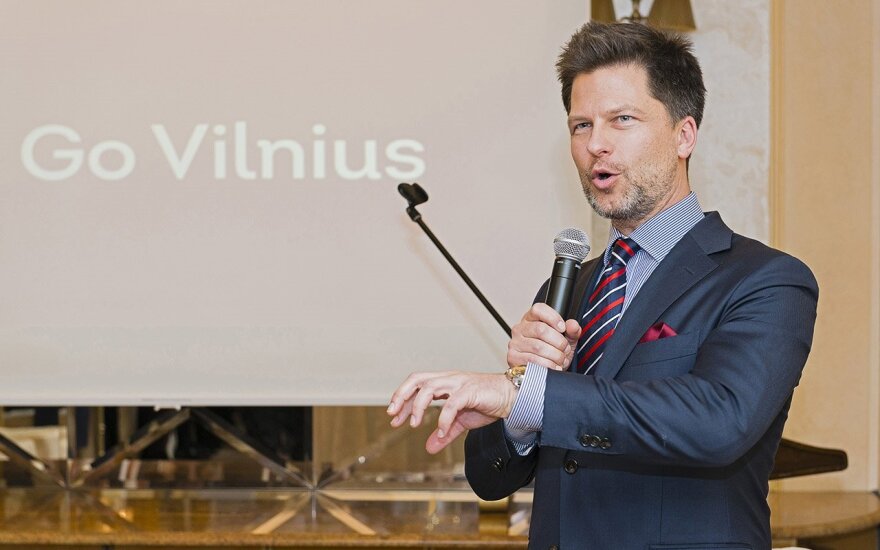Mr. Darius Udrys of Go Vilnius  Photo © Ludo Segers @ The Lithuania Tribune