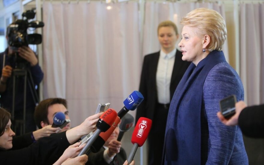 D. Grybauskaitė nebetyli: neturiu tokių galimybių