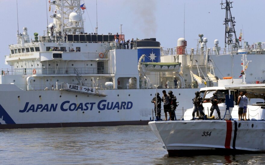 Japonijos pakrančių apsaugos patrulių laivas