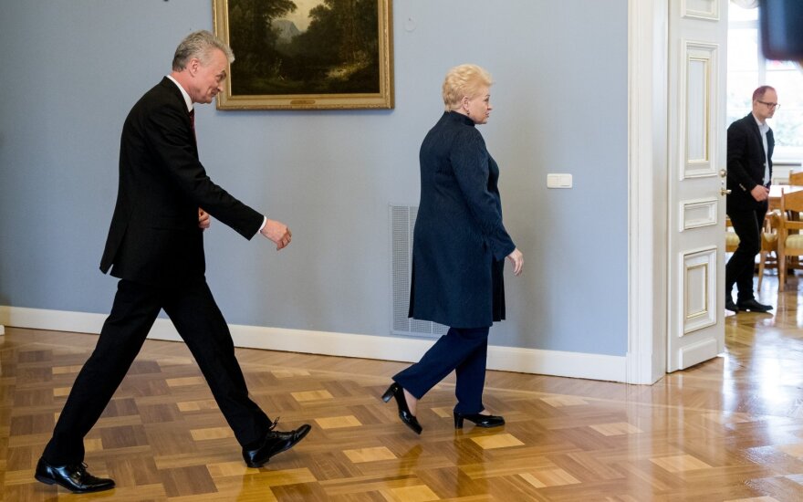 Gitanas Nausėda ir Dalia Grybauskaitė