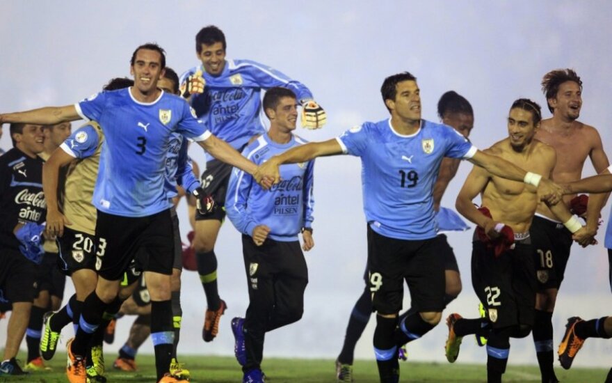Urugvajaus rinktinės futbolininkai