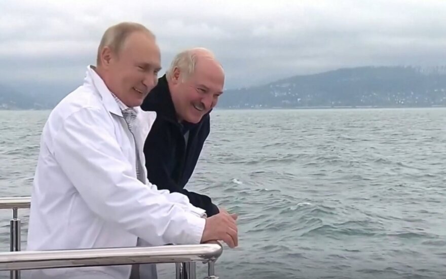 Aliaksandras Lukašenka, Vladimiras Putinas
