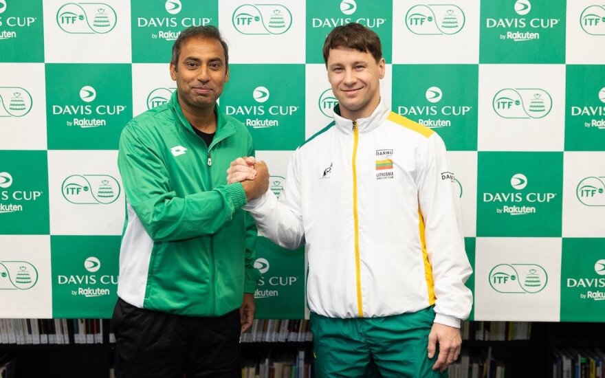 Ričardas Berankis ir Pakistano rinktinė Daviso taurės mače