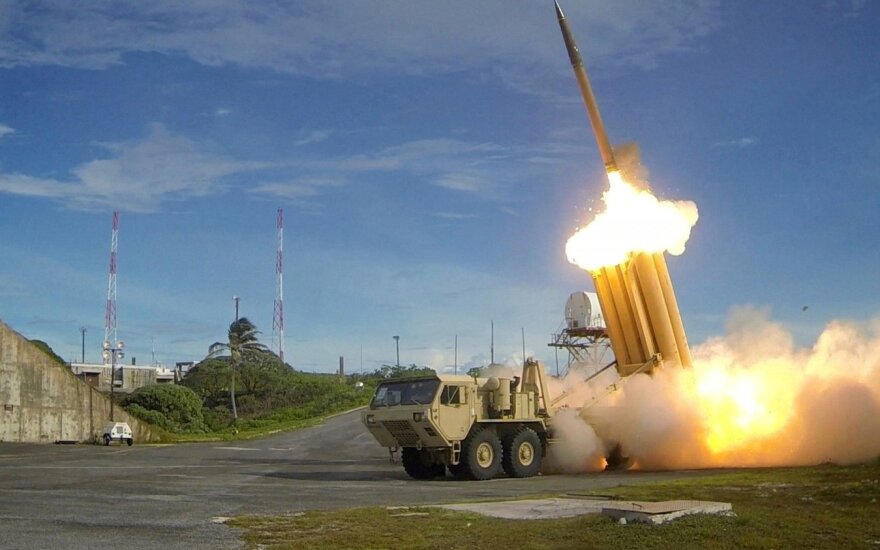 JAV sėkmingai išbandė priešraketinę sistemą THAAD