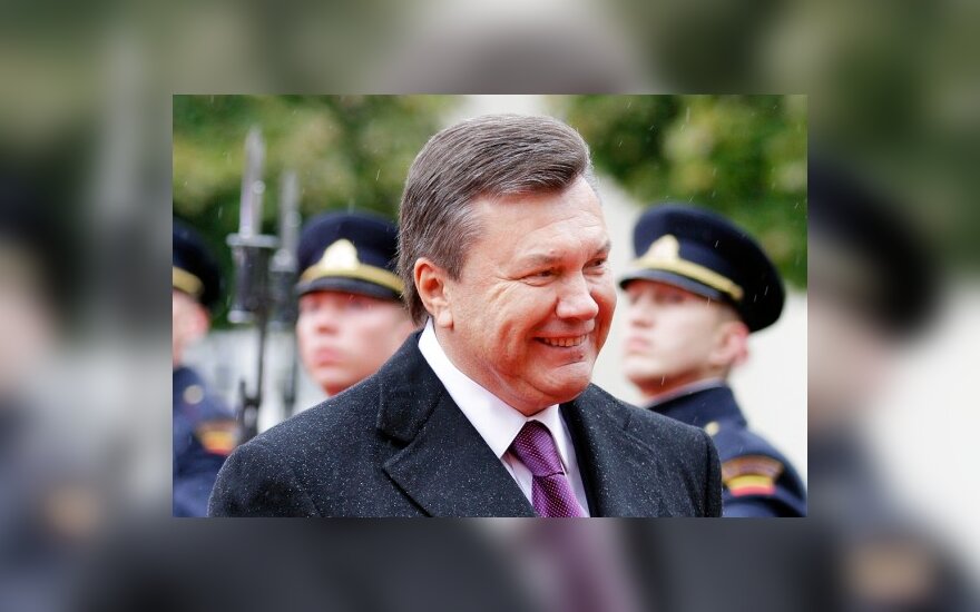 „Wikileaks“: V.Janukovyčius grasino Lietuvai už oranžinę revoliuciją
