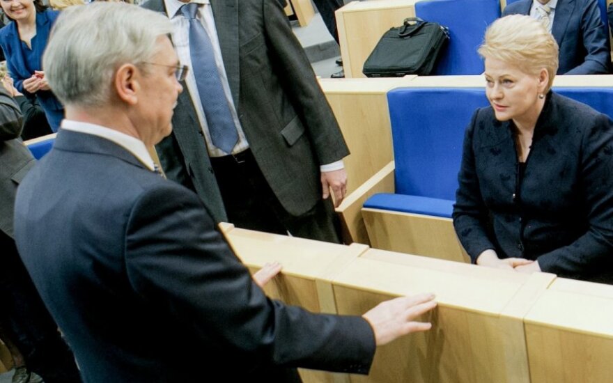 D. Grybauskaitė paaiškino, kaip Z. Balčytis „parduotų Lietuvą už sviestą“